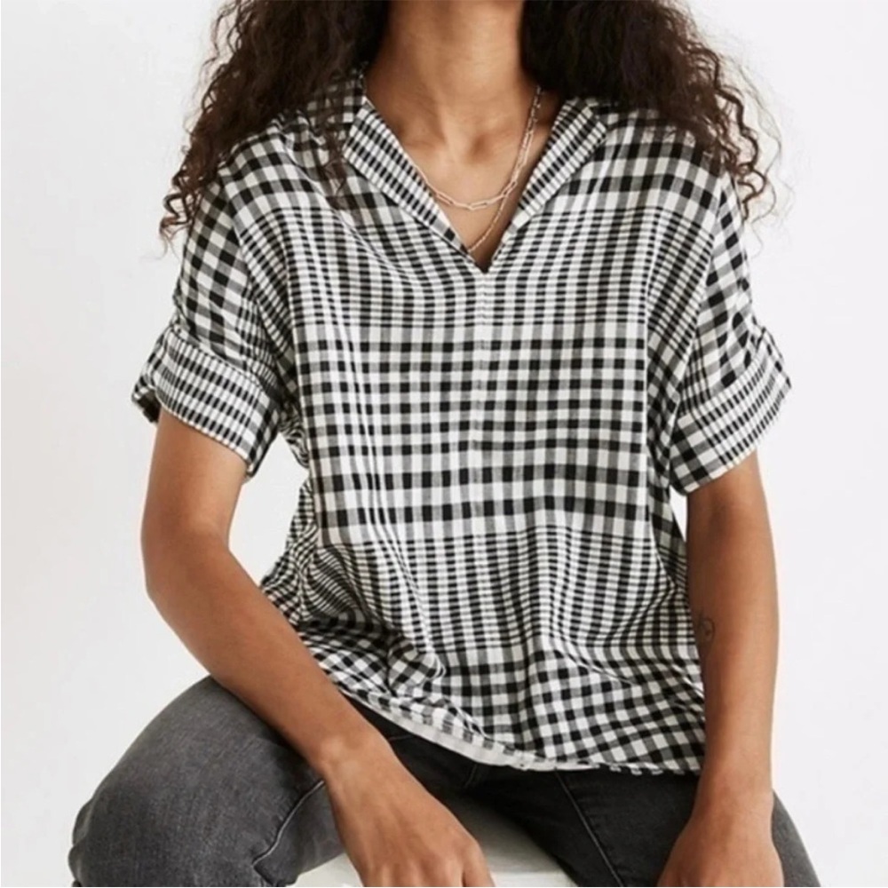 Madewell Hayden top 100% cotton